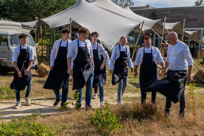 Het team van Van Het Huys Catering in Drenthe