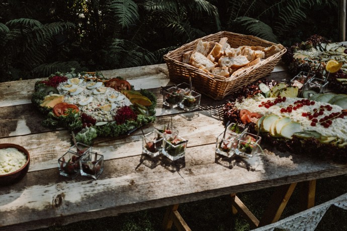 Van het Huys verzorgd een warm en koud buffet