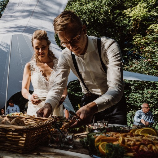 Catering en aankleding van uw trouwerij door Van het Huys