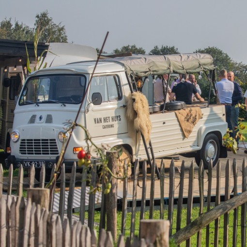 De foodtrucks van Van het Huys Catering