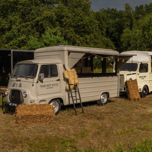 De foodtrucks van Van het Huys in Drenthe