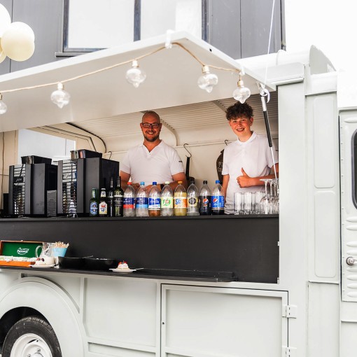 De foodtrucks van Van het Huys rondom Drenthe