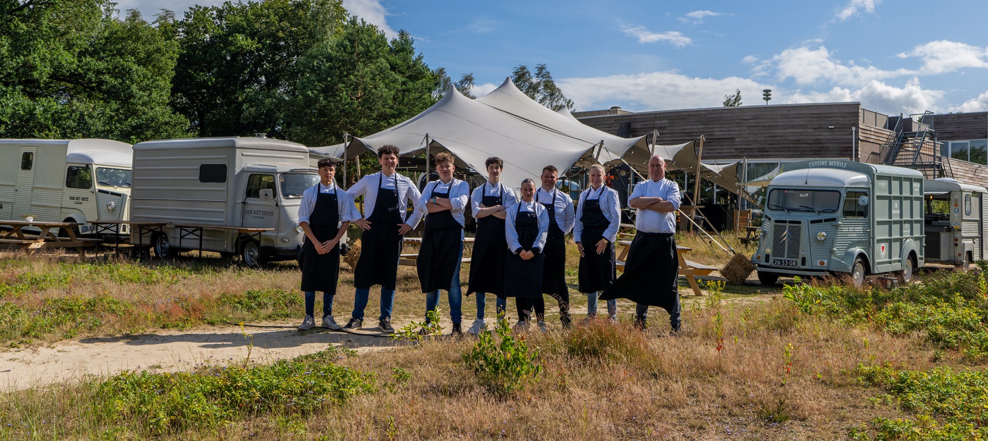 Cateraar van Drenthe, het team van Van het Huys Catering